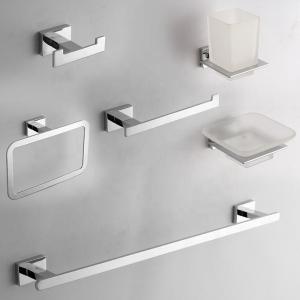 China ODM Zinc Bathroom Hardware Accessories Set Easy To Install wholesale