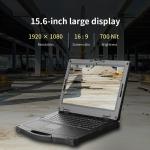 15.6 inch Portable Industrial Laptop 4G/5G intel i5/i7 Processor RJ45 Win 11