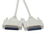 20-28AWG Extension DB25 Female to Female Data Transfer Serial Adapter 25Pin