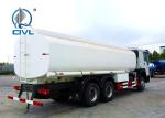 White Color Sinotruk Howo7 Radial Tyre Fuel Oil Transportation Trucks 6X4 LHD