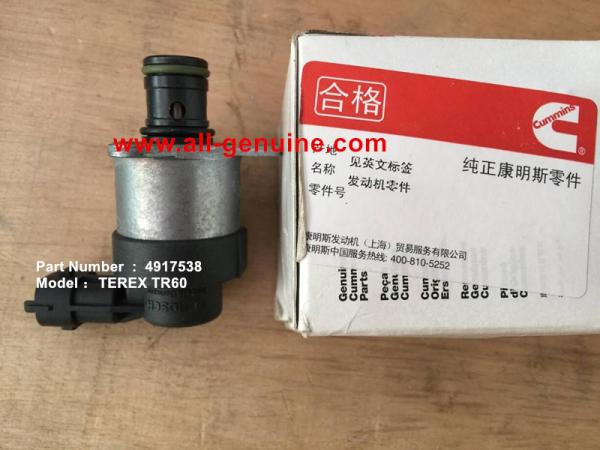 CUMMINS ENGINE TEREX 4917538 ACTUATOR ETR FUEL CONTROL NHL DUMP TRUCK MINING