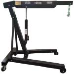 2t Folding Shop Crane Mobile Engine Hoist Lifter Workshop Lift Hydraulic
