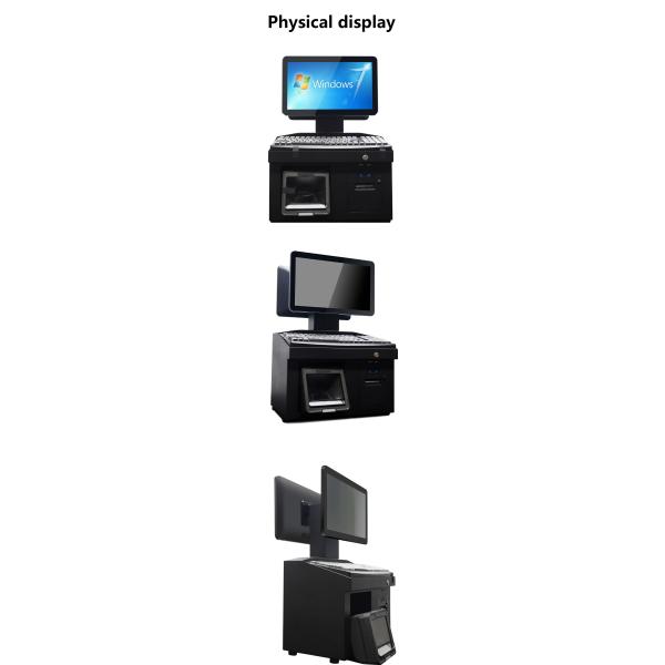 14-Inch Dual Screen POS System Thermal Transfer Printer Technology for Android Win7/10 All-in-One POS Terminal