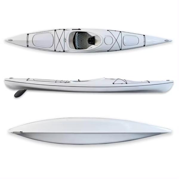 14'2" ST Thermoformed ABS Plastic Touring Sea Race Ocean Kayak Sit In Wholesale