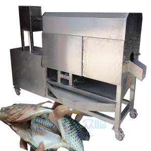 China Stable 50Hz Salmon Fillet Machine , Multifunctional Fish Killing Equipment wholesale