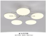 White Color For Five LED Light BV2177-5 60W Used Iron Metal Simple
