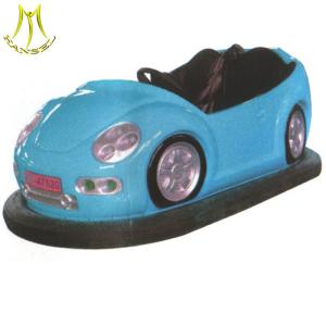 China Hansel amusement park games indoor playground led amusement bumper car wholesale