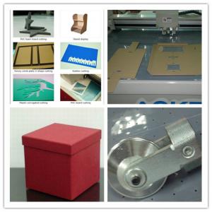 China one unit sample maker carton box cutting machine equipment on sale