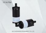 Black Plastic Solvent Ink Filter 50mm For UV Flatbed Printing Machine