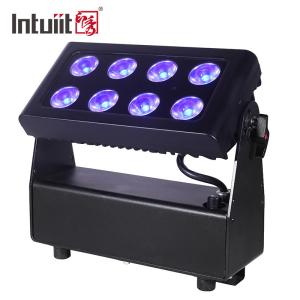 China 8*15w 4 In 1 Ip65 Battery Powered Led Uplights Rgbw Party Light wholesale
