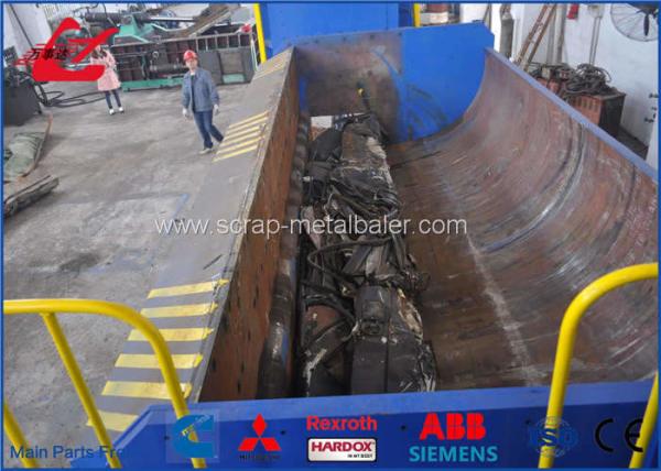 Waste Car Shell Shear Baler Equipment For Car Reyccling Yards , Customize Press