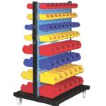 Plastic Parts Storage Bins Small Parts Organizers Stackable Shelf Bins