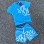 Custom Logo Applique Embroidery Patches High Street Print Tees T Shirt Trendy