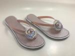Quick Drying Flip Flops 36-41 PVC Ladies Flat Sandals