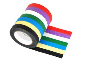 China Indoor Multi Color Crepe Paper Spray Masking Tape wholesale