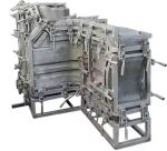 OEM Aluminium Rotational Molds CNC Plastic Products Silver Blasting Surface