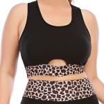 Anti UV Women's Plus Size Sportswear High Waist Matching Sports Bra And Leggings