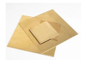 China Copper Brass Sheet Plate Metal 4x8 1.5mm Polished Alloy High Purity wholesale