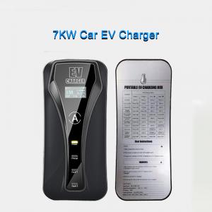 China cE Electric Car AC Charger 7KW Car EV Charger 32A 24A 16A 8A Adjustable wholesale