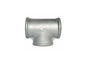 China High Tensile Strength Malleable Iron Tee BSPT Female Tee Fitting For Water Pipe wholesale