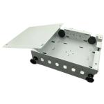 6 Port 6 Core Fiber Optic Patch Box Indoor Terminal Box ST Single Mode Simplex