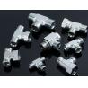 Buy cheap 90 Degree Elbow Parker Male Threaded Elbow Medium Carbon Steel Hydraulic Adapter from wholesalers