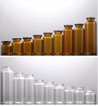 Clear Medical Glass vial Pharmaceutical 5ml 10ml 20ml Clear Amber Empty Little