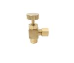 1/4NPT Lead Free Brass Needle Valve With Brass Handwheel