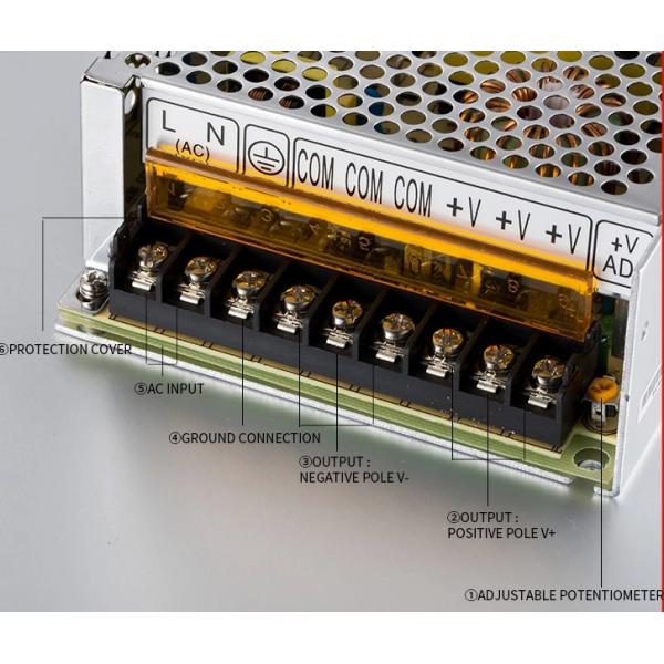 DC 12V 24V 18V Switch Power Supply High Efficiency For Security Alarm Systems