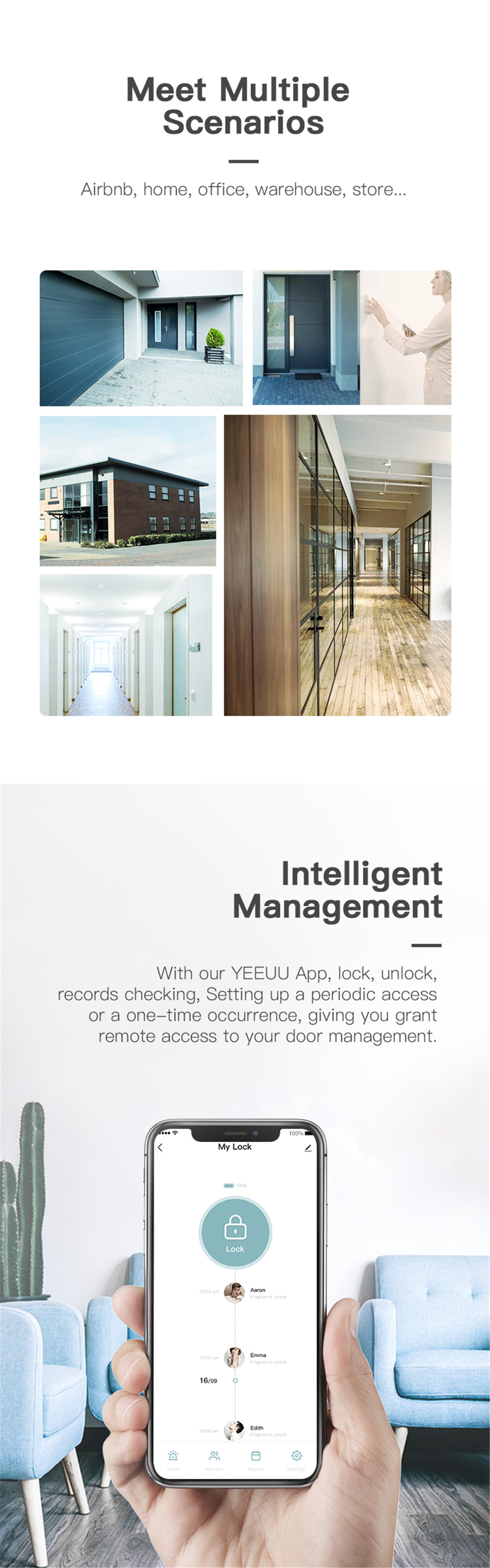 Wi-Fi Smart Lock(E202)