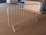 Mobile Pedestrian Safety Barriers , Temporary Road Barriers With High Exporting