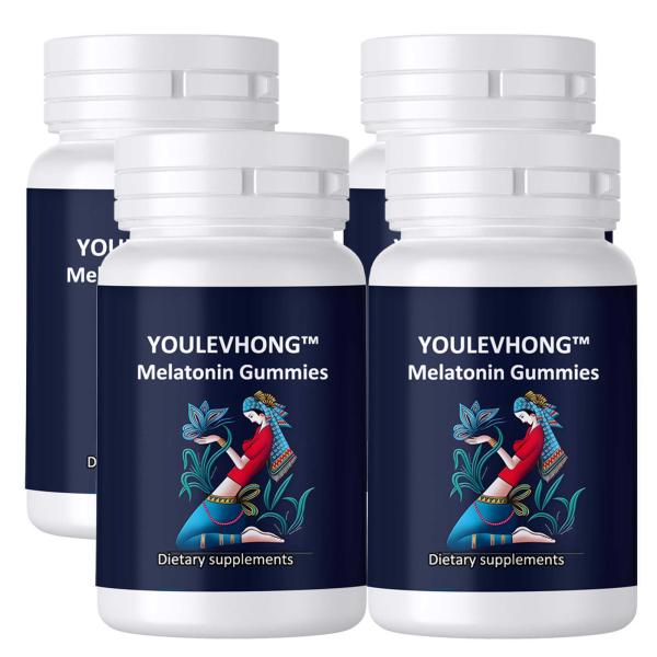 Natural Berry Flavor Melatonin Supplements Gummy 60 Vegan For Adults Stay Asleep