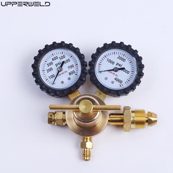 Standard Gases Media Gas Regulator with 0-400 PSI Delivery Pressure and Brass