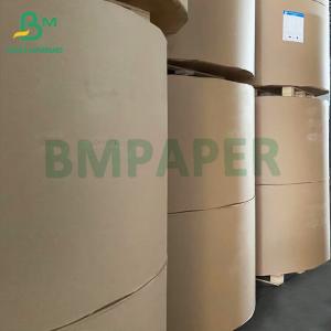 China 70gsm High Strength Excellent Expansible Brown Carrie Bag Paper on sale