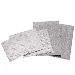 China Patterned Aluminum Checkered Plate 1060 H24 O State H112 Embossed Sheet wholesale