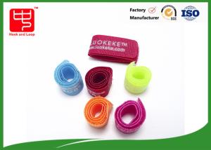 China Custom Logo Small Packing Double Sided Hook Loop Strap For Supermaket Goods wholesale