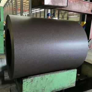 China 1.0mm PPGI Textured Matt Prepainted Steel Coil HDP Valspar For Roof wholesale