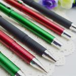 Gel pen,Promotional gel-ink pen with cap,black rubber gel-ink pen