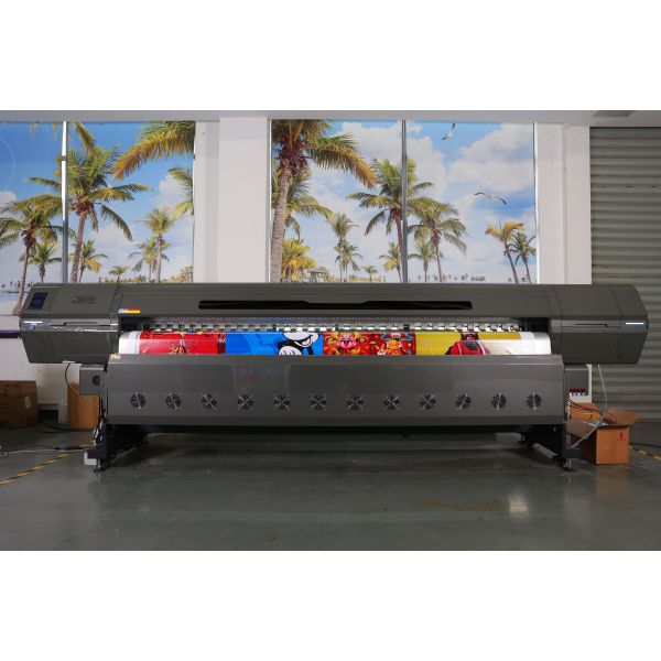 Factory Supply Large Flatbed UV Printer C8 (4 heads) 4 Colors 3.2M Large Format UV Printer