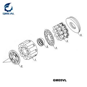 China GM05vl GM05va GM10 Travel Motor For Excavators wholesale