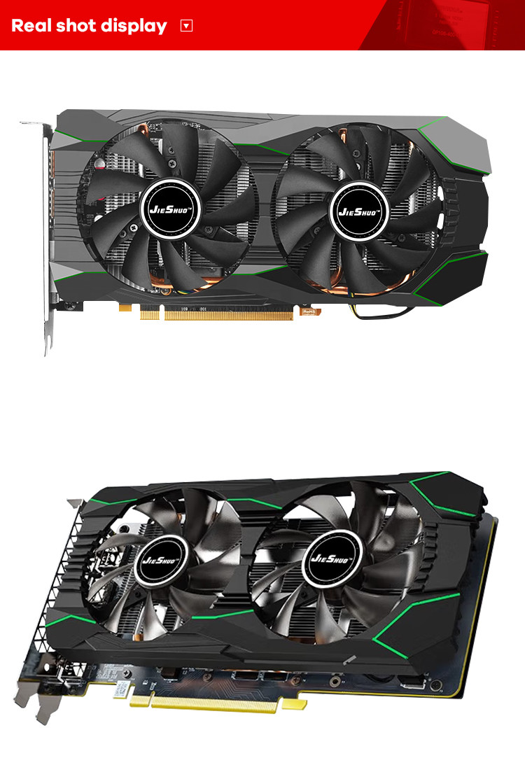 Jetsuo RTX 2070 Discrete Game Desktop Computer Graphics Card 8GB GDDR6 256bit