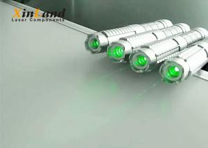 China Teaching Green 520nm Laser Pointer / Strong Laser Pointer Silver Switch wholesale