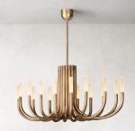 Hotel RH Chandelier Rousseau Large Oval Chandelier 50''