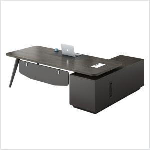 China Wood Style Panel Computer Office Desk for Workstation at Home or Office wholesale