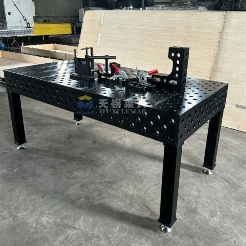 D28 3D Welding Table with CNC Machined Top for Flatness