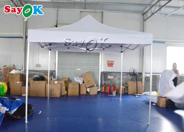 Instant Canopy Tent Portable Custom Outdoor Silk Screen Printing Advertising Folding Steel Frame Tent