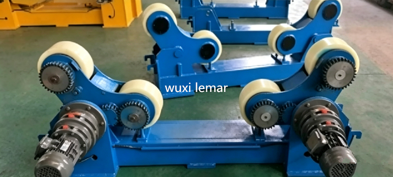 10 Ton Self-Aligning Welding Rotator For Pressure Vessel Tank Circumferential Welding