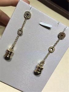 China classic spring gold eardrop 18kt gold with white gold or yellow gold or pink(rose)gold wholesale