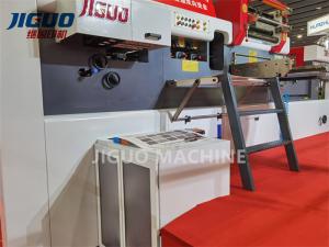 China Corrugated Cardboard Stamping Machine Automatic Hot Foil Stamping Machine Automatic Embossing Machine Box Stamping wholesale