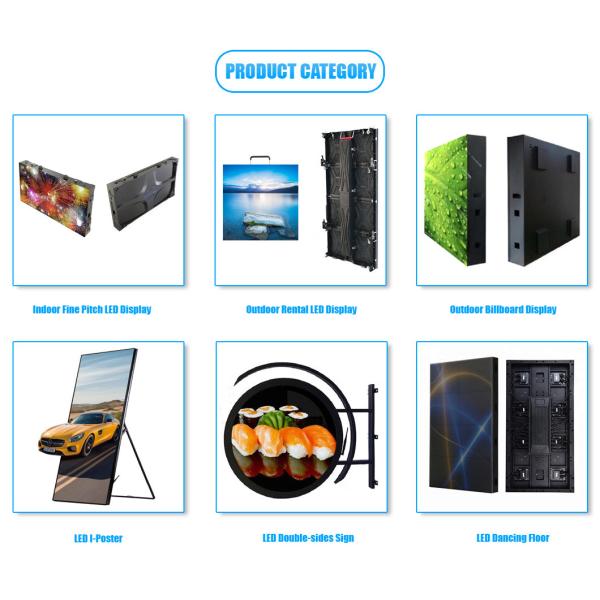 Full Color Flexible LED Display P2.5 HD Space Efficiency Soft Module For Creative Installation